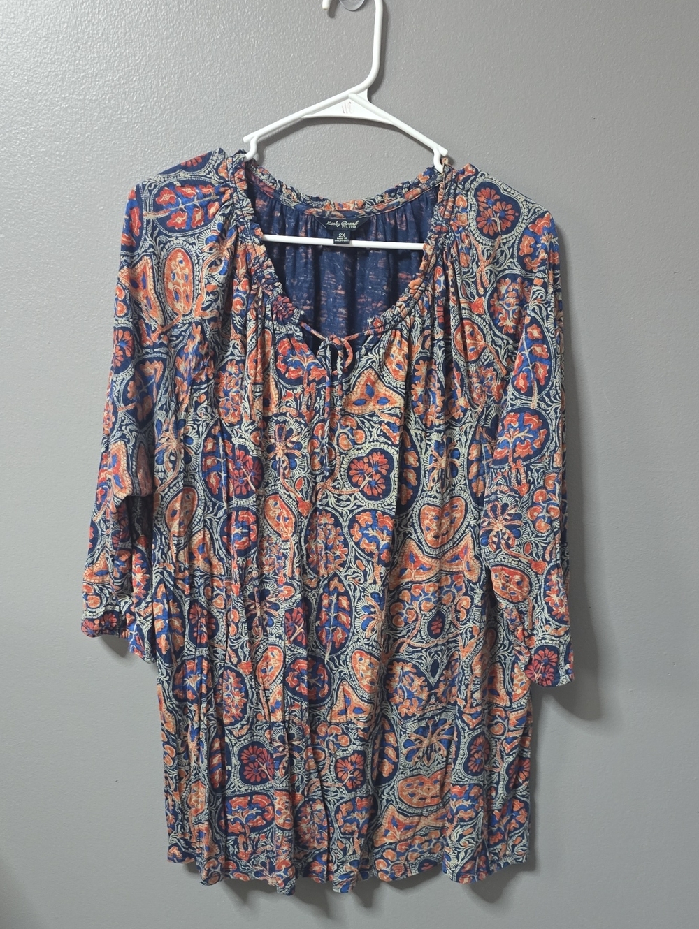 Lucky Brand Women's 2X Long Sleeve Shirt